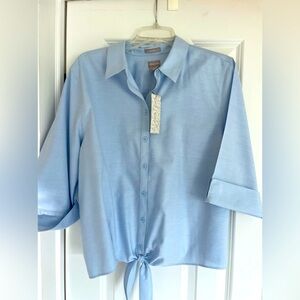 Chicos NWT cotton shirt, size 3